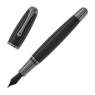 Monteverde Super Mega Fountain Pen in Carbon Fiber with Gunmetal Trim Fountain Pen