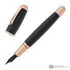 Monteverde Super Mega Fountain Pen in Carbon Fiber with Rosegold Trim Fountain Pen