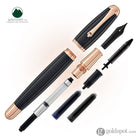 Monteverde Super Mega Fountain Pen in Carbon Fiber with Rosegold Trim Fountain Pen
