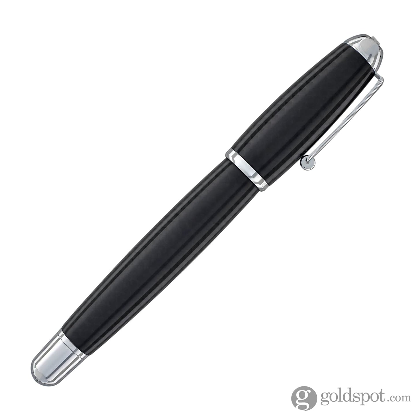 Monteverde Super Mega Rollerball Pen in Carbon Fiber with Chrome Trim Rollerball Pen
