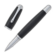 Monteverde Super Mega Rollerball Pen in Carbon Fiber with Chrome Trim