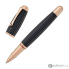 Monteverde Super Mega Rollerball Pen in Carbon Fiber with Rosegold Trim Rollerball Pen
