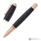 Monteverde Super Mega Rollerball Pen in Carbon Fiber with Rosegold Trim Rollerball Pen
