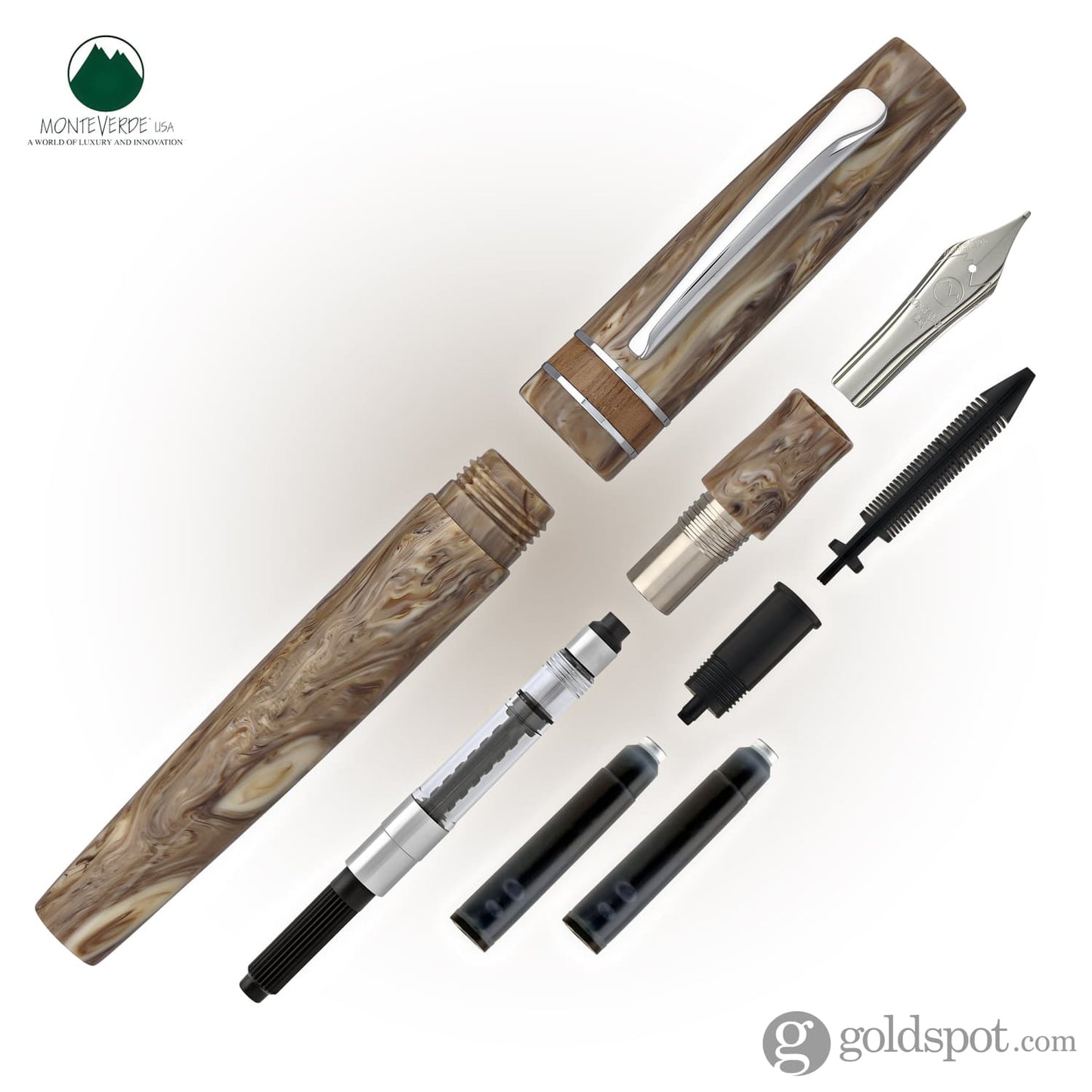 Monteverde Trees of the World Fountain Pen in Avenue of the Baobabs Fountain Pen