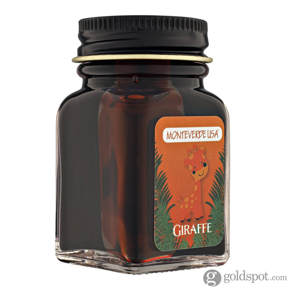 Monteverde USA Jungle Bottled Ink in Giraffe (Orange) - 30mL Bottled Ink