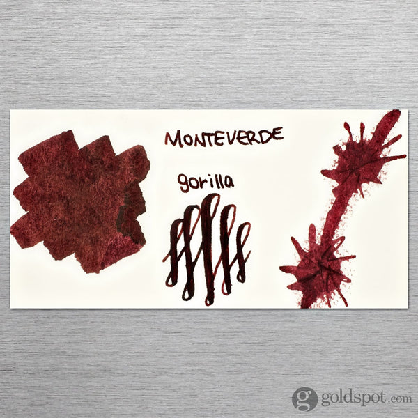 Monteverde USA Jungle Bottled Ink in Gorilla (Red) - 30mL Bottled Ink