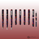 Monteverde USA MVP Fountain Pen in Red Puzzles Fountain Pen