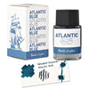 Nahvalur Explorer Bottled Ink in Atlantic Blue - 20mL Bottled Ink