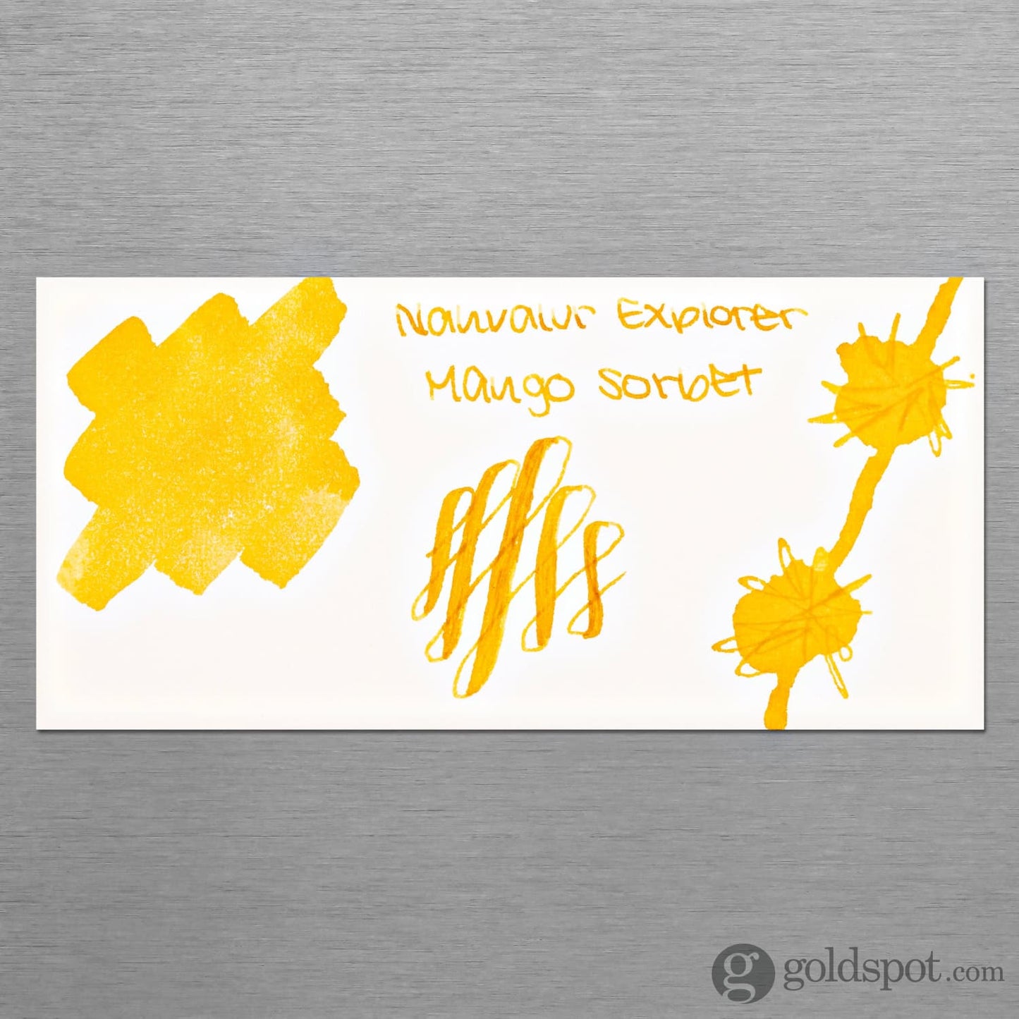 Nahvalur Explorer Bottled Ink in Mango Sorbet - 20mL Bottled Ink