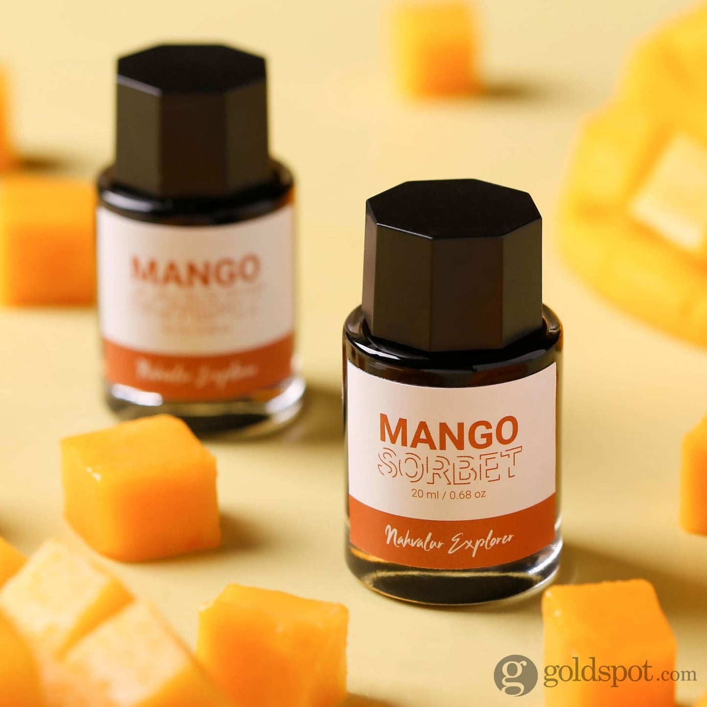 Nahvalur Explorer Bottled Ink in Mango Sorbet - 20mL Bottled Ink