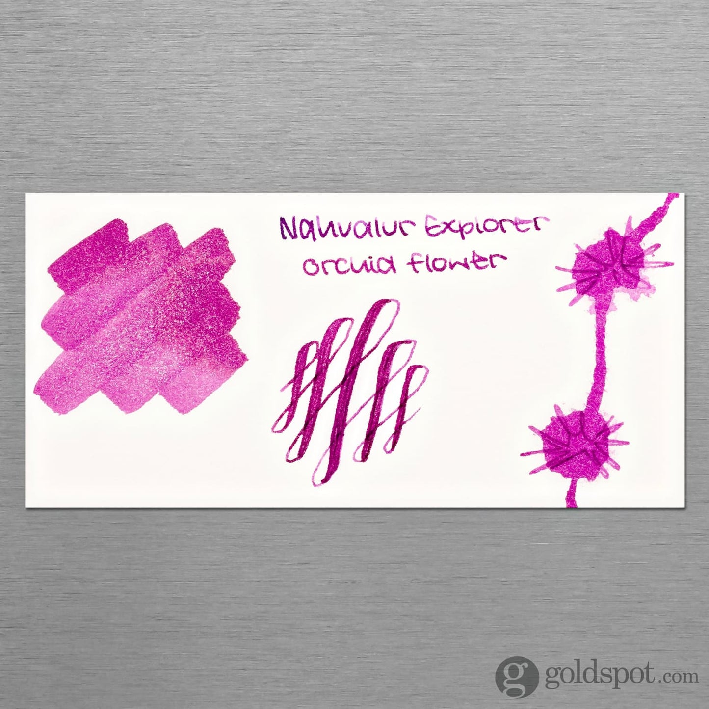 Nahvalur Explorer Bottled Ink in Orchid Flower - 20mL Bottled Ink