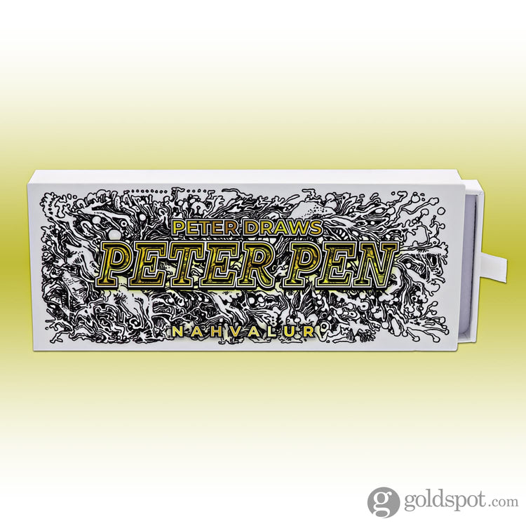 Nahvalur Original Fountain Pen - Peter Draws Artist Edition Silver Fountain Pen
