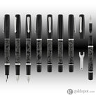 Nahvalur Original Fountain Pen - Peter Draws Artist Edition Silver Fountain Pen