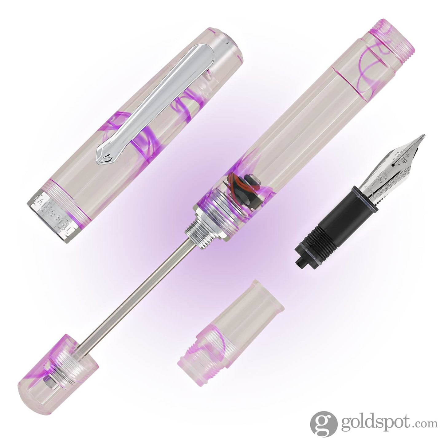 Nahvalur Original Plus Fountain Pen in Melacara Purple Fountain Pen