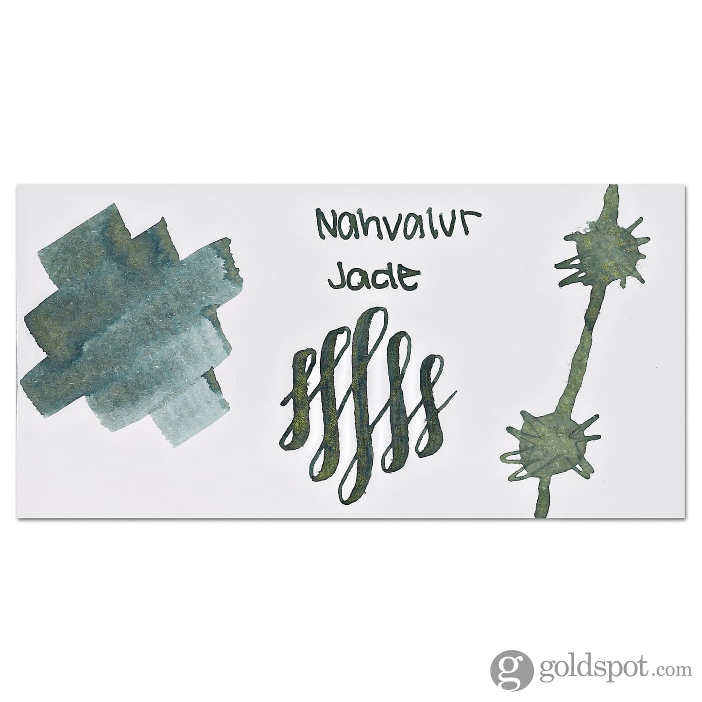 Nahvalur Rover Bottled Ink in Jade - 20mL Bottled Ink