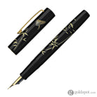 Namiki Chinkin Fountain Pen in Bamboo and Sparrow - 18K Gold Fountain Pen