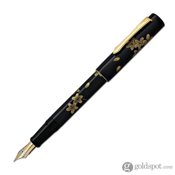 Namiki Chinkin Fountain Pen in Cherry Blossoms - 18K Gold Fountain Pen