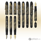 Namiki Chinkin Fountain Pen in Dragon - 18K Gold Fountain Pen