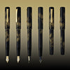 Namiki Chinkin Fountain Pen in Silver Grass - 18K Gold Fountain Pen