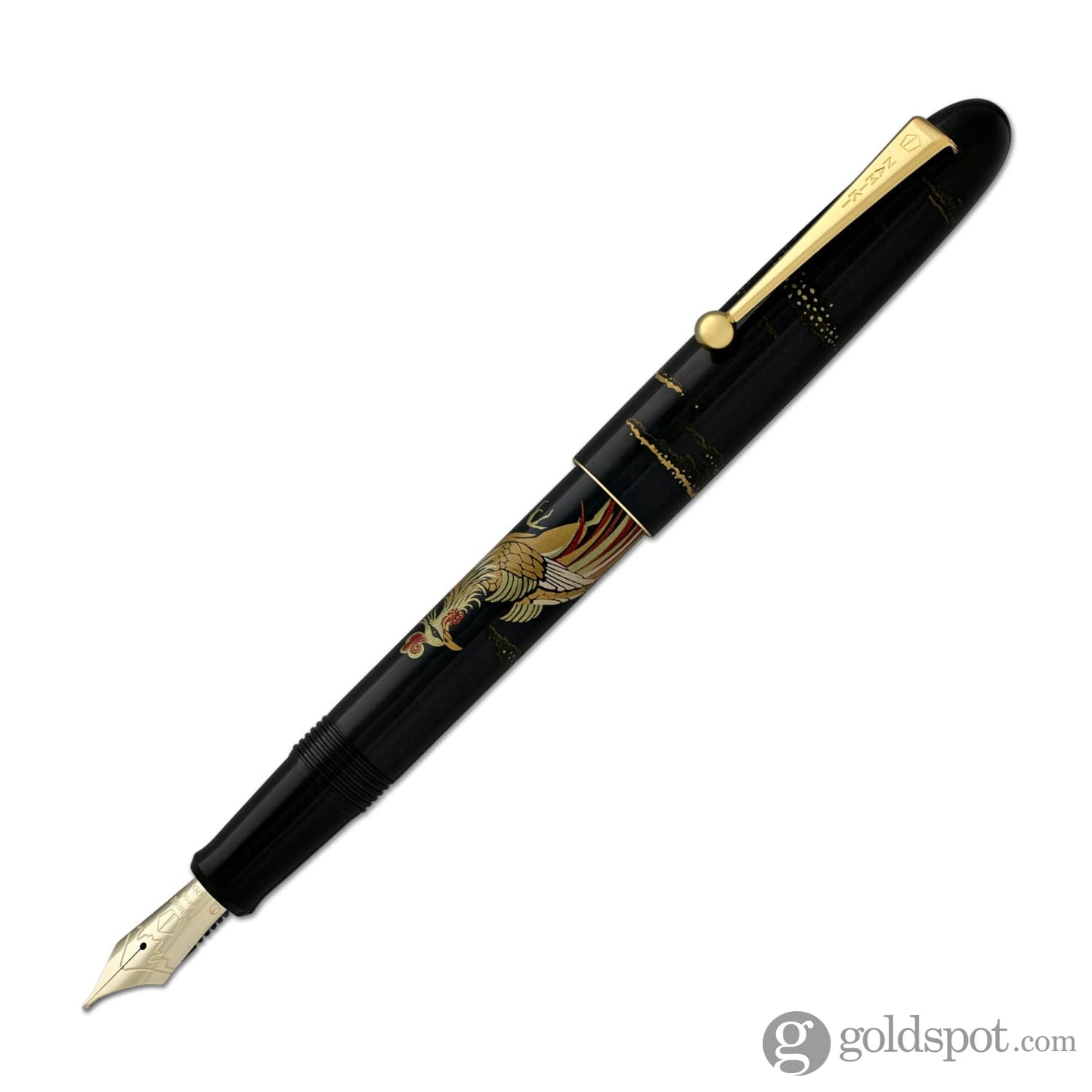 Namiki Nippon Art Collection Fountain Pen in Chinese Phoenix - 14K Gold Fine Point Fountain Pen