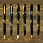 Namiki Nippon Art Collection Fountain Pen in Crane and Turtle - 14K Gold Fountain Pen