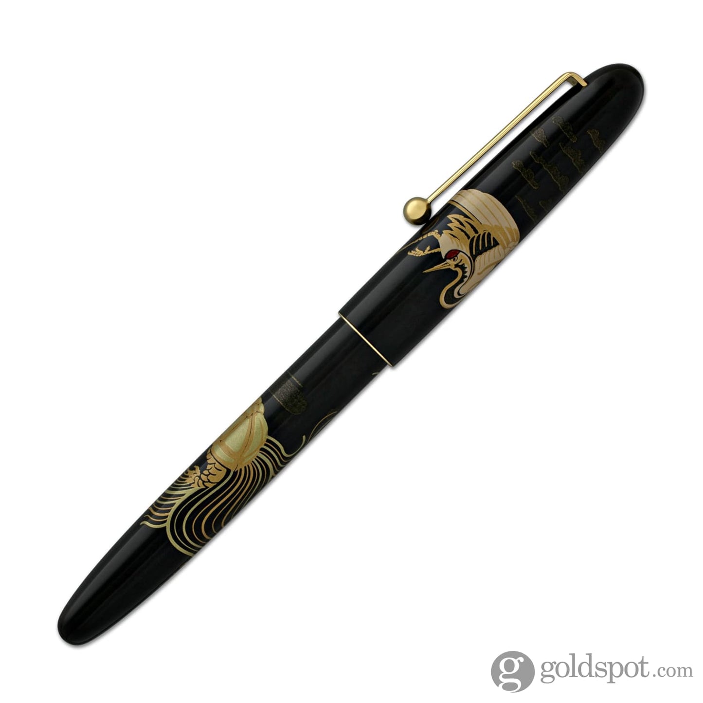 Namiki Nippon Art Collection Fountain Pen in Crane and Turtle - 14K Gold Fountain Pen