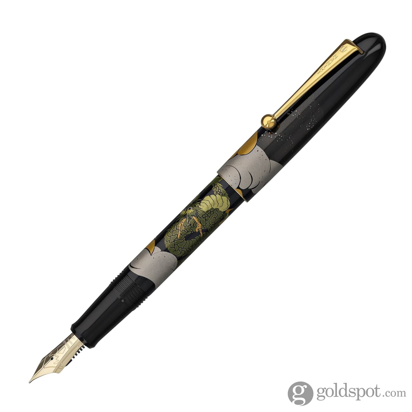 Namiki Nippon Art Collection Fountain Pen in Dragon with Cumulus - 14K Gold Fountain Pen