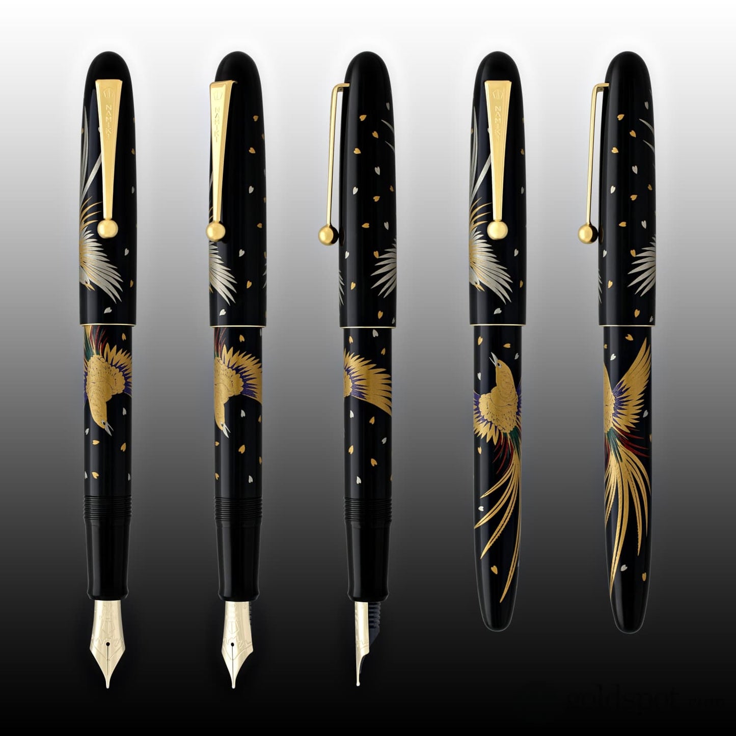 Namiki Nippon Art Collection Fountain Pen in Golden Pheasant - 14K Gold Fountain Pen