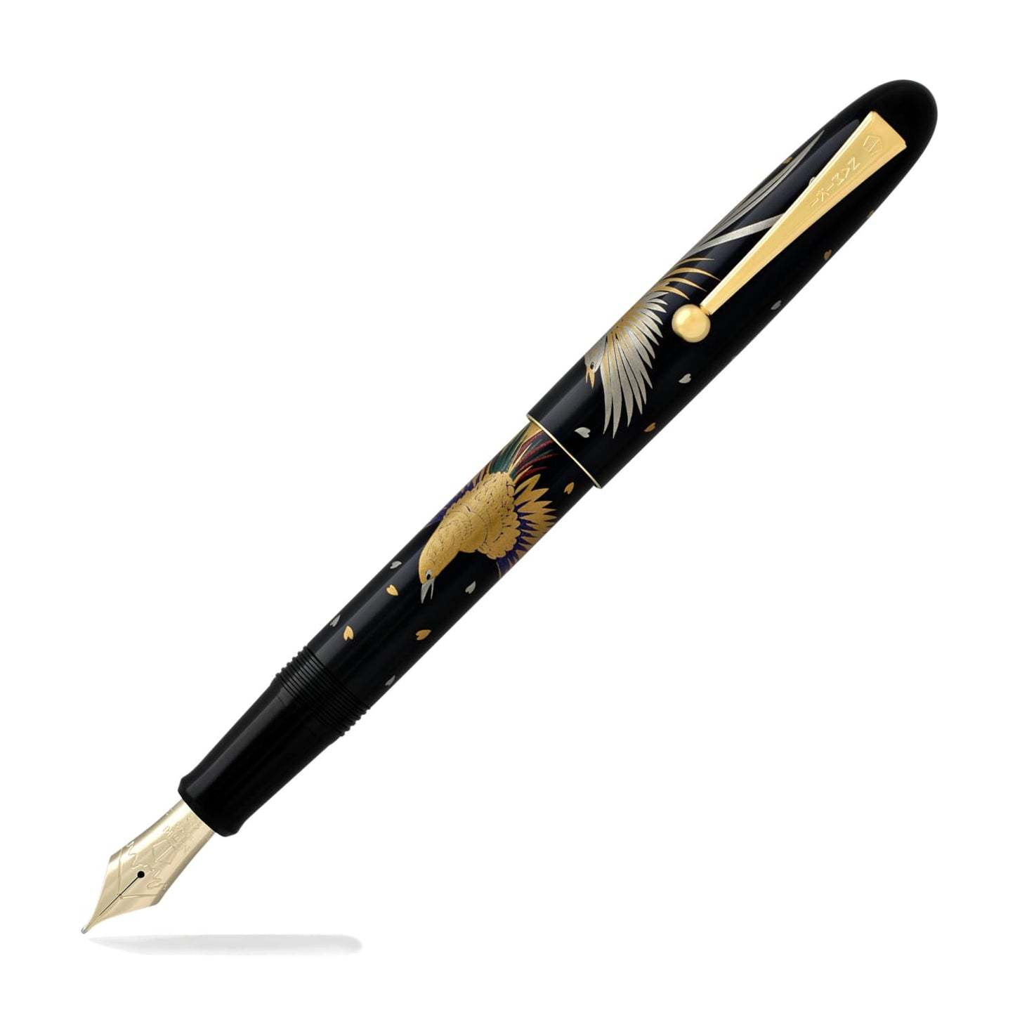 Namiki Nippon Art Collection Fountain Pen in Golden Pheasant - 14K Gold Fountain Pen
