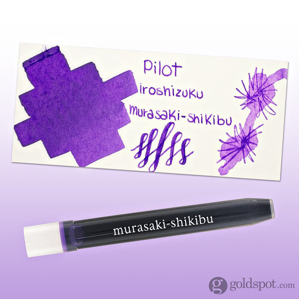 Namiki Pilot Iroshizuku Ink Cartridges in Mursaski-shikibu (Japanese Beautyberry) - Pack of 6 Bottled Ink