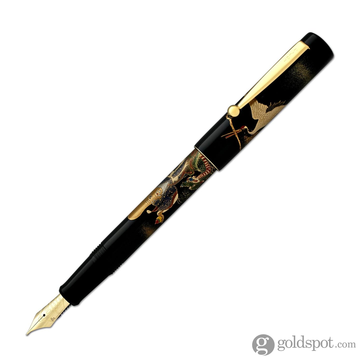 Namiki Yukari 100th Anniversary Fountain Pen in Seven Gods Fuku-roku-ju - 18K Gold Medium Point Fountain Pen