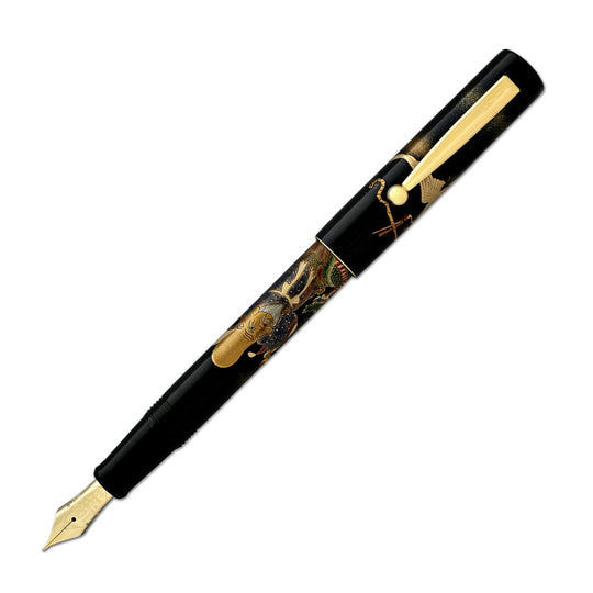 Namiki Yukari 100th Anniversary Fountain Pen in Seven Gods Fuku-roku-ju - 18K Gold Medium Point