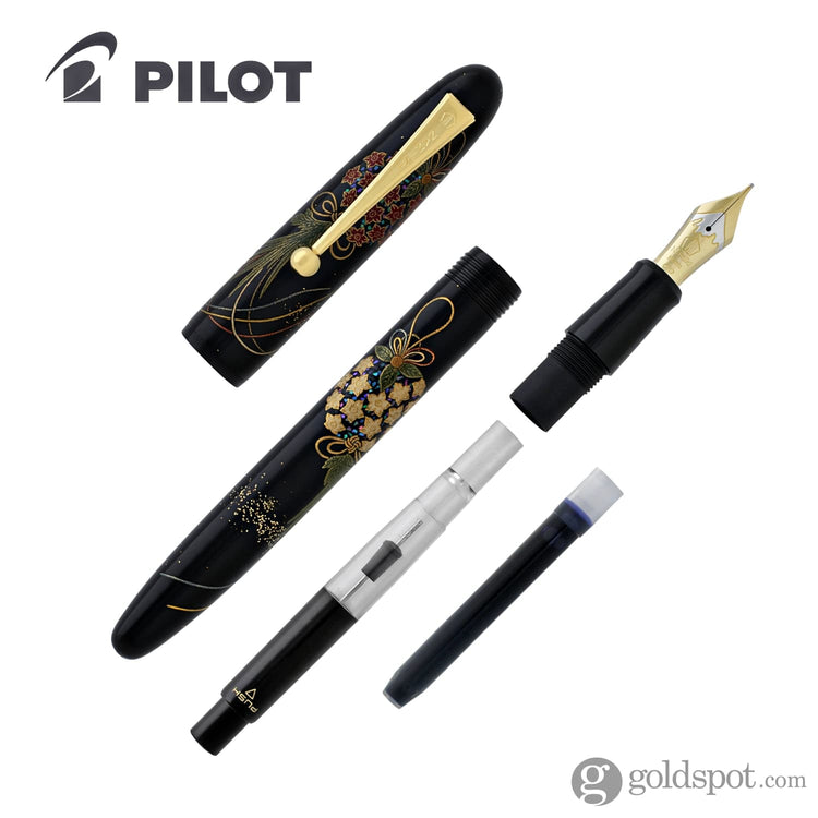 Namiki Yukari Collection Fountain Pen in Herb Decoration - 18K Gold Fountain Pen