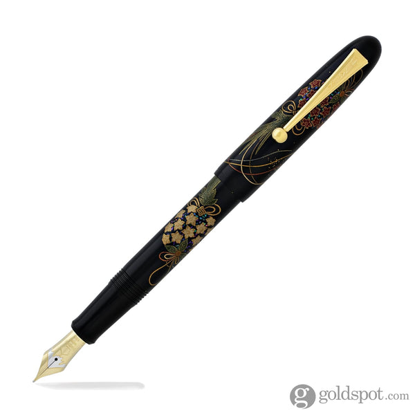 Namiki Yukari Collection Fountain Pen in Herb Decoration - 18K Gold Broad Fountain Pen