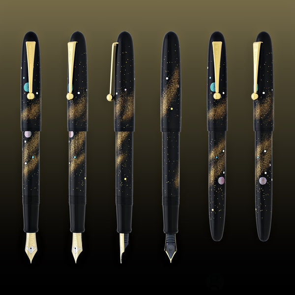 Namiki Yukari Collection Fountain Pen in Milky Way Raden - 18K Gold Fountain Pen