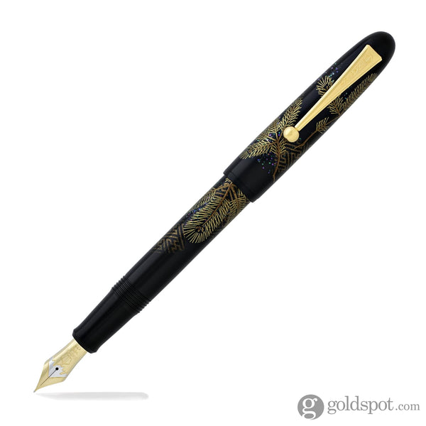 Namiki Yukari Collection Fountain Pen in Pine Needle - 18K Gold Broad Fountain Pen