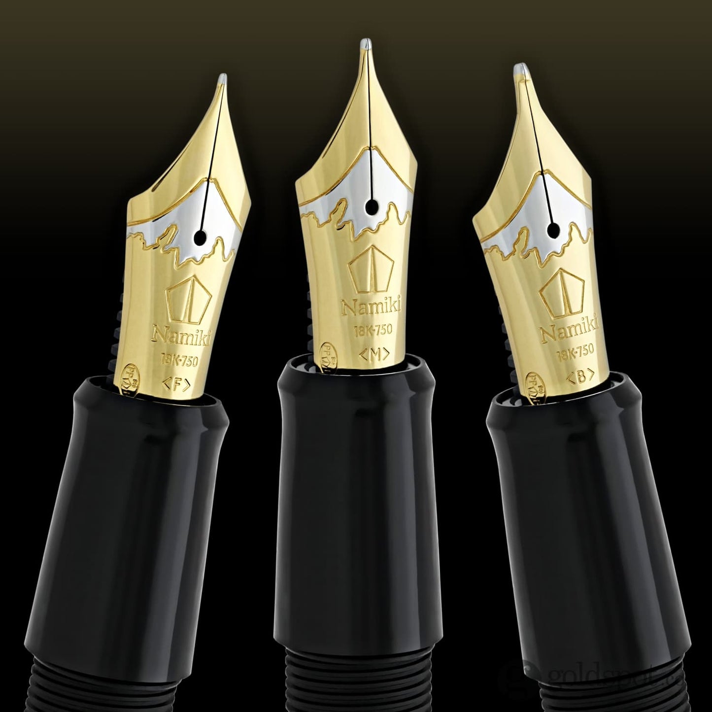 Namiki Yukari Collection Fountain Pen in Pine Needle - 18K Gold Fountain Pen