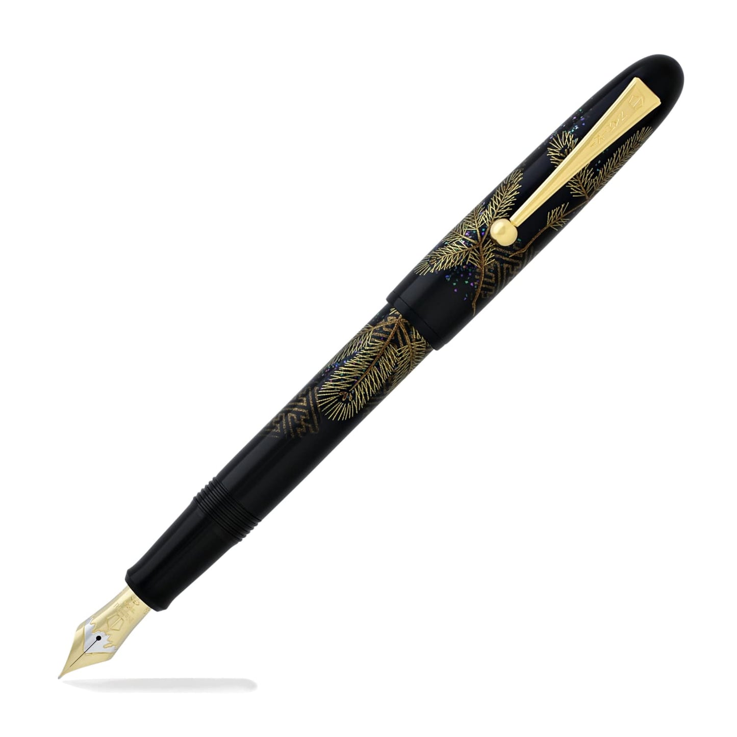 Namiki Yukari Collection Fountain Pen in Pine Needle - 18K Gold Fountain Pen