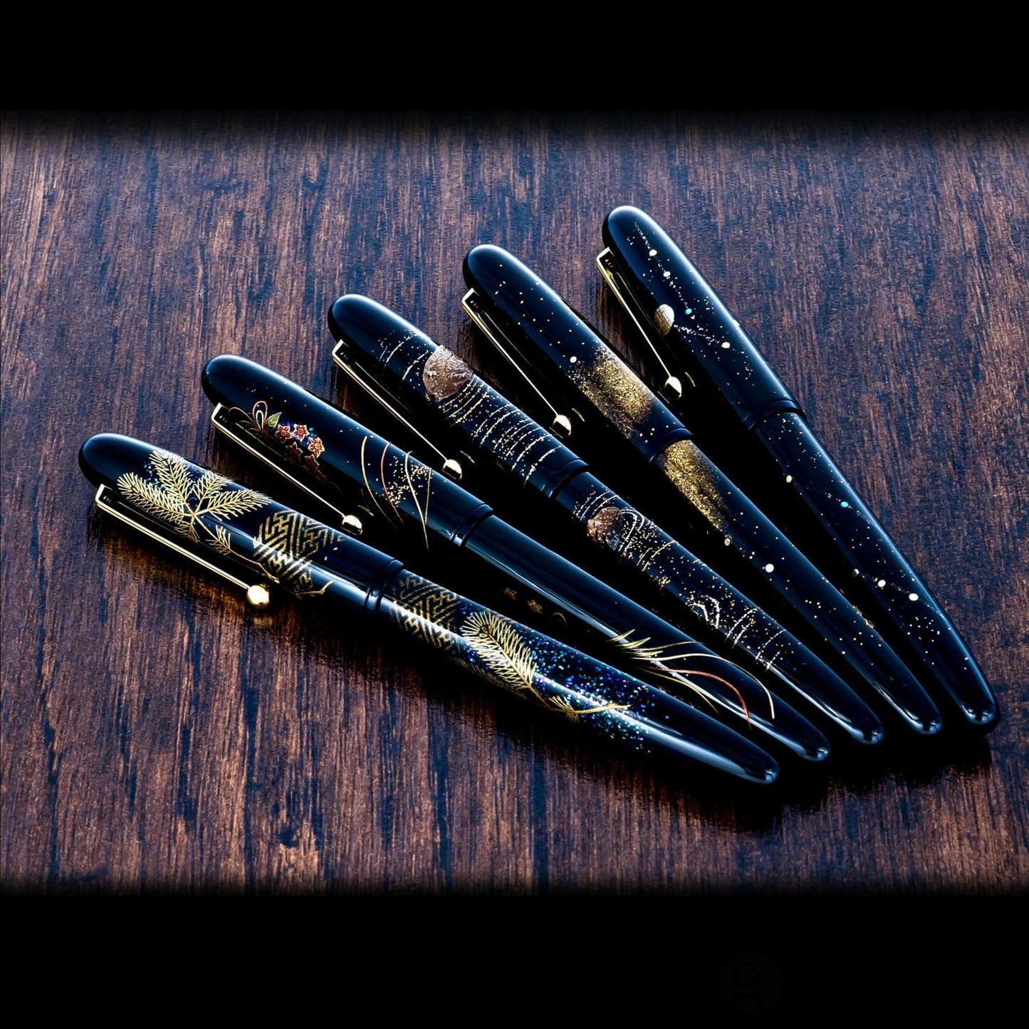 Namiki Yukari Collection Fountain Pen in Pine Needle - 18K Gold Fountain Pen