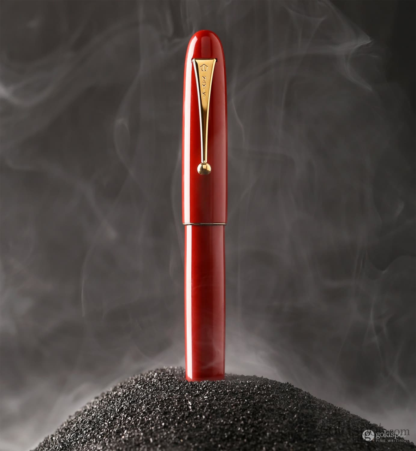 Namiki Yukari Royale Collection Fountain Pen in Vermilion Urushi - 18K Gold Fountain Pen