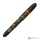 Namiki Yukari Royale Frog Maki-e Urushi Black Lacquer Fountain Pen - Medium Point Fountain Pen