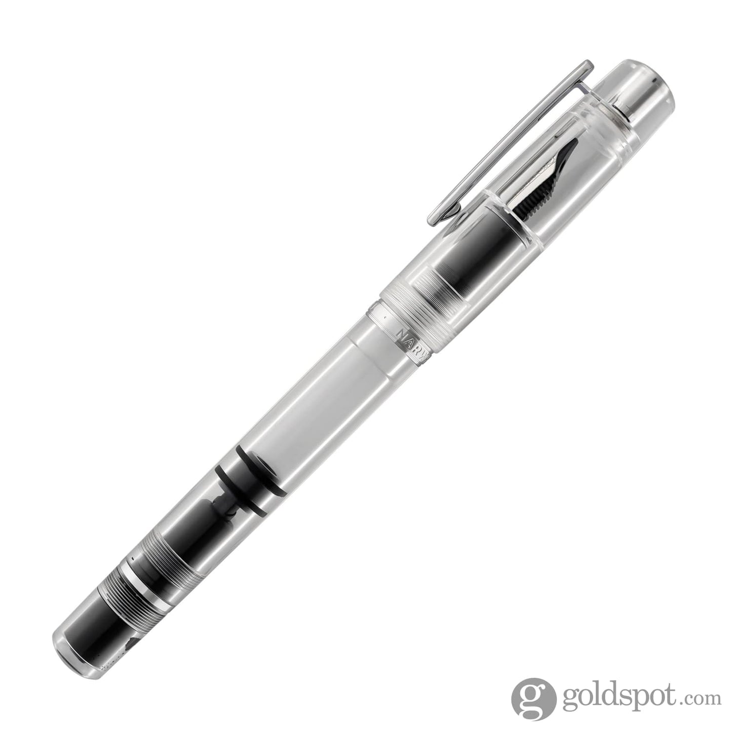 Narwhal Original Fountain Pen in Clear Demonstrator Fountain Pen