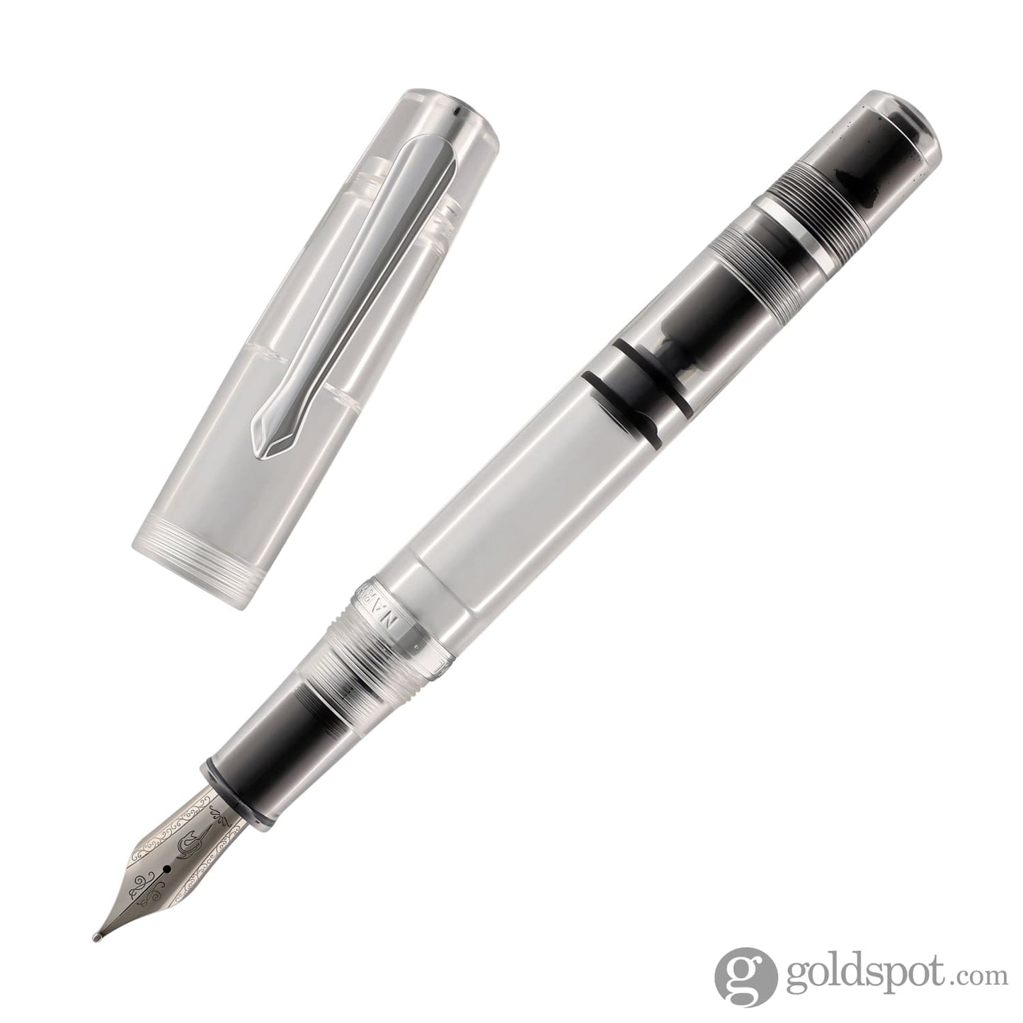 Narwhal Original Fountain Pen in Clear Demonstrator Fountain Pen