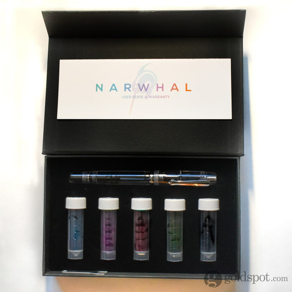 Narwhal Original Fountain Pen Ink Gift Set in Clear Demonstrator Gift Set