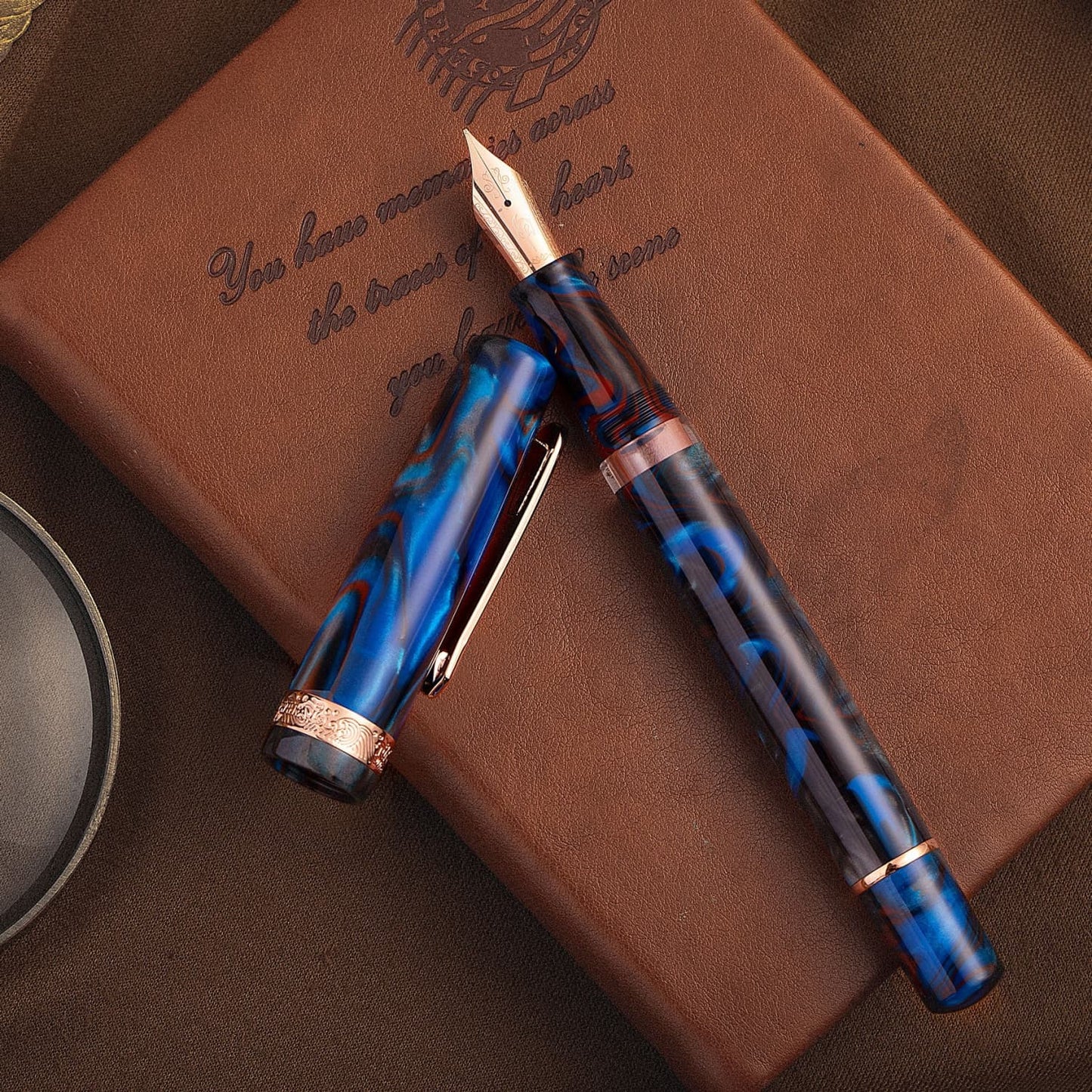 Narwhal Schuylkill Fountain Pen in Dragonet Sapphire Fountain Pen