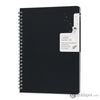 Nebula by Colorverse Casual A5 Notebook in Black Blank Notebook