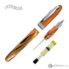 Noodlers Ahab Fountain Pen in Orange Tiger - Flex Nib Fountain Pen
