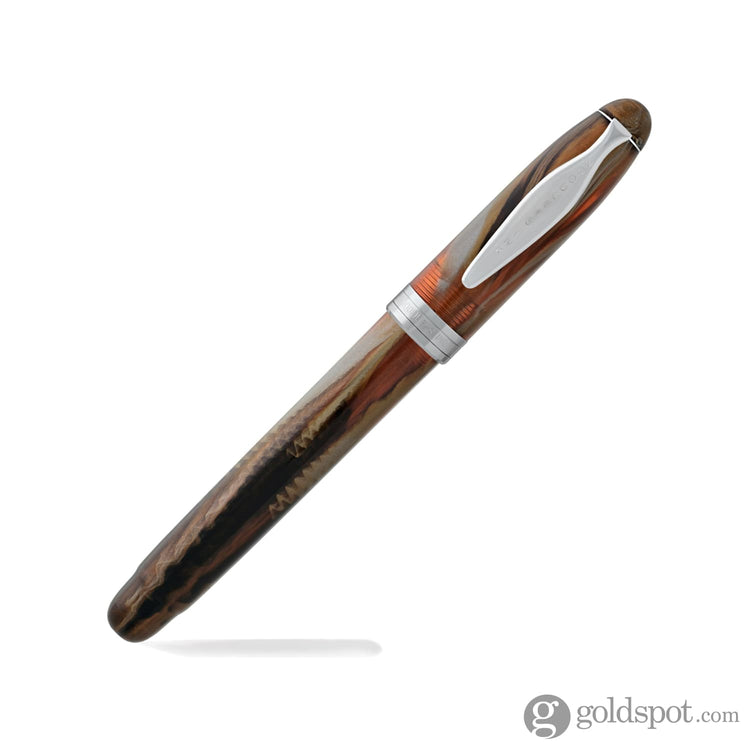 Noodlers Ahab Fountain Pen in Pima Tortoise - Flex Nib Fountain Pen