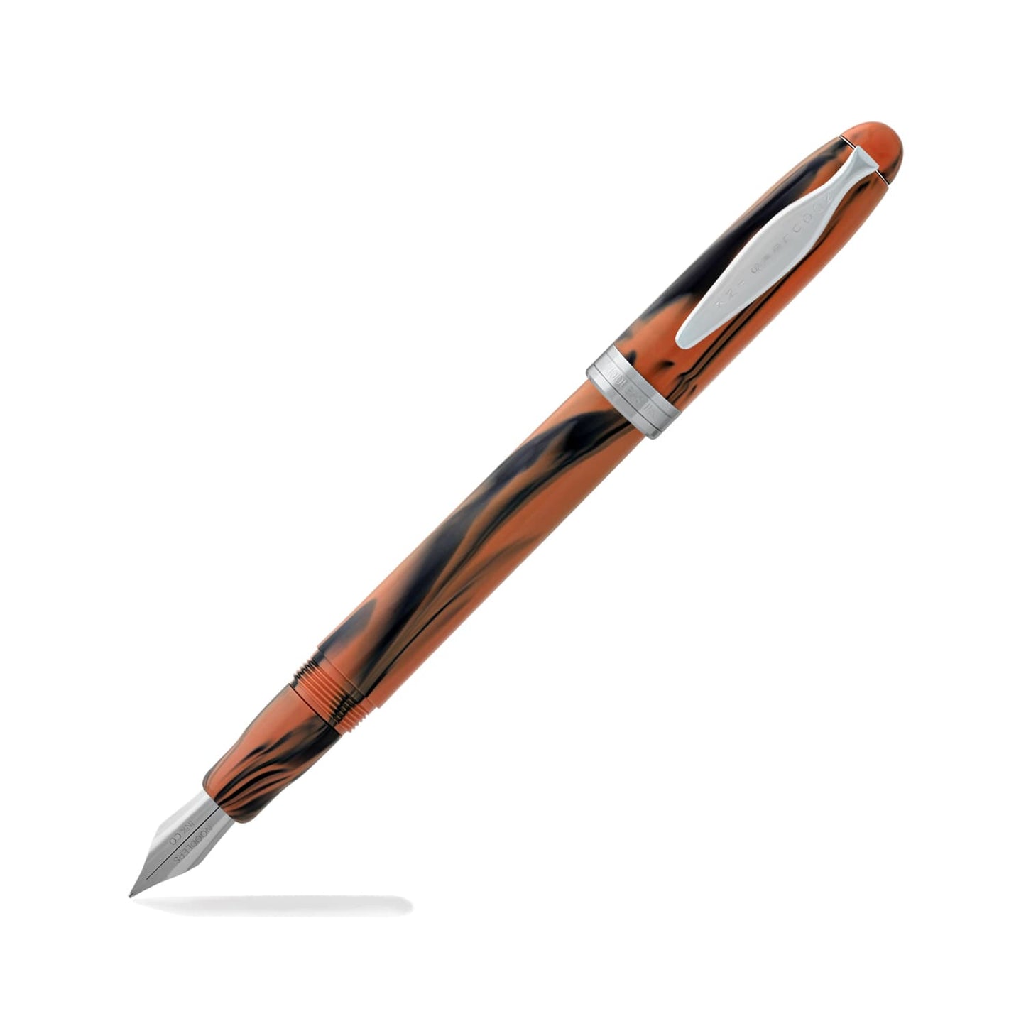 Noodlers Ahab Fountain Pen in Pumpkin - Flex Nib Fountain Pen