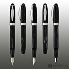 Noodlers Ahab Fountain Pen in Black Crow - Flex Nib Fountain Pen